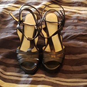 Coach wedge heels shoes